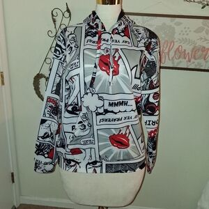 Fresh Prints Graphic Comic Print Women's Jacket